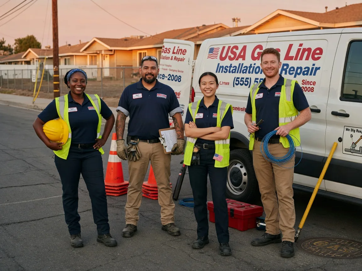 Gas Line Installation company in Louvale, GA